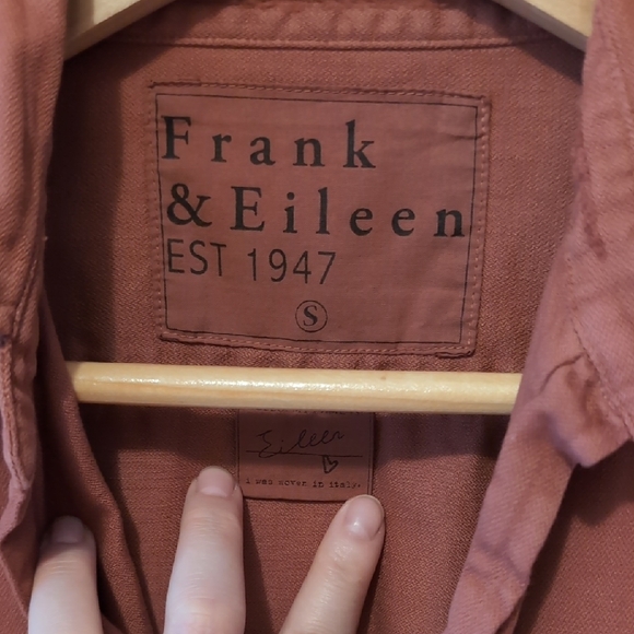 Frank & Eileen Rust Button Down Shirt - Picture 2 of 4